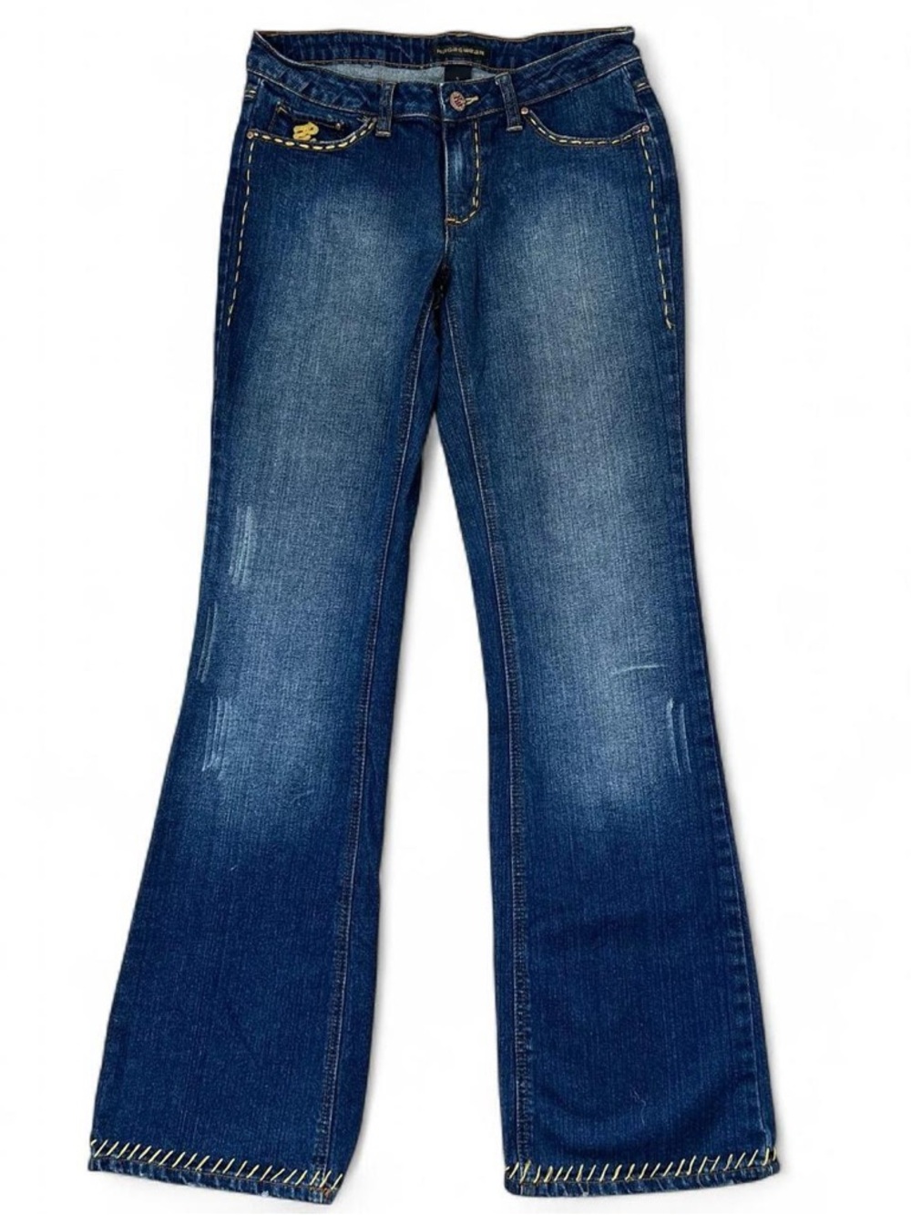 Y2K Dark Blue Women’s Flared Jeans